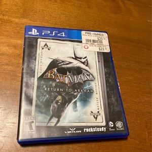 PS4 Batman return to arkham 2 videogames arkham asylum & arkham city